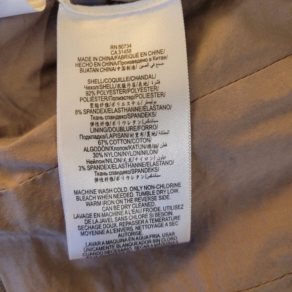 BCBG Faux Suede Moto Vest - Picture 4 of 8
